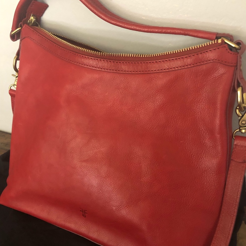 All Leather Frye Shoulder Bag